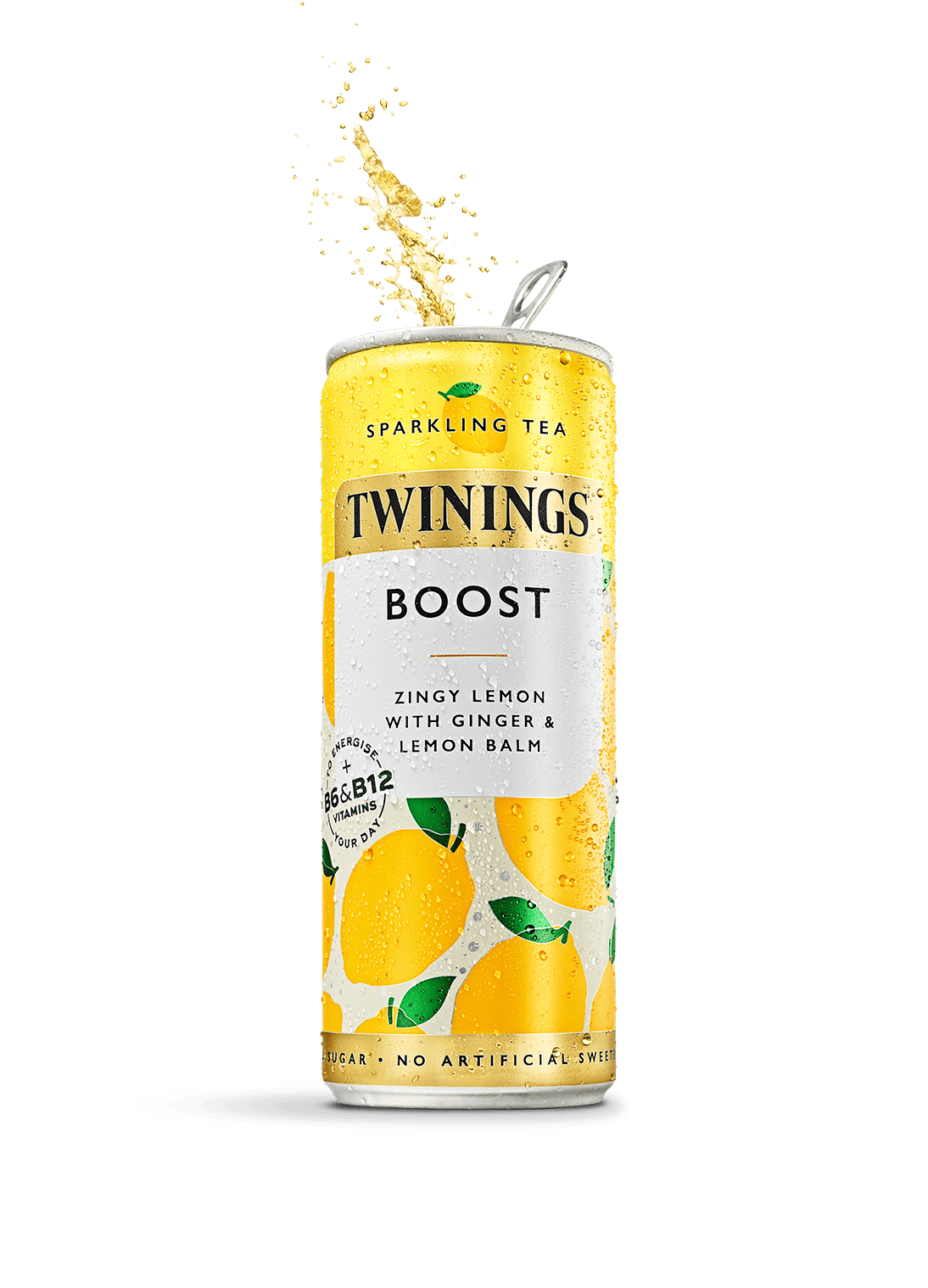 Twinings Sparkling Tea Boost 250ml Can - Default Title