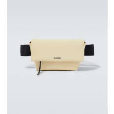 Jil Sander Leather-trimmed canvas belt bag