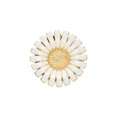 LUND COPENHAGEN MARGUERIT BROCHE SØLV FORGYLDT 36MM - 904036-M