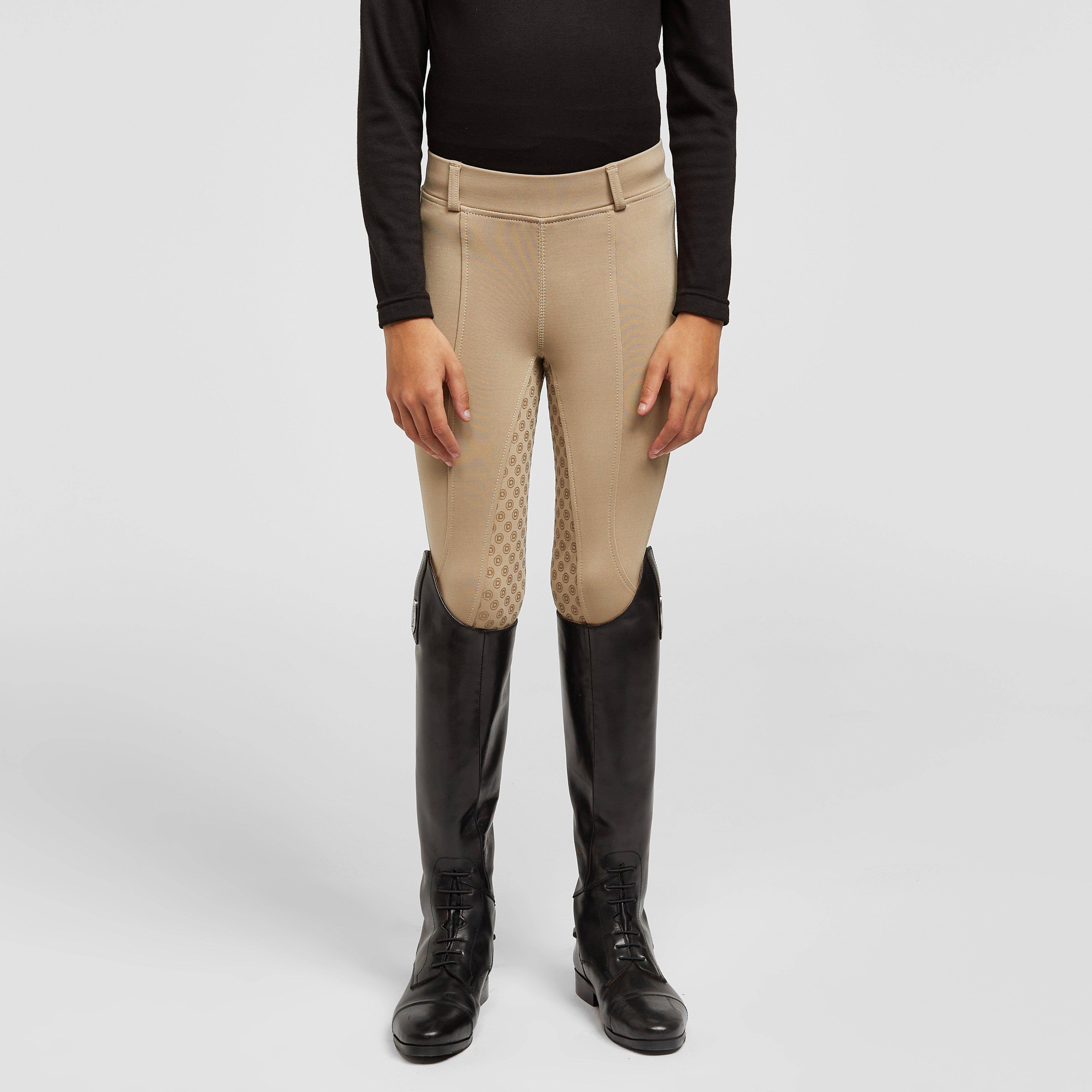 Dublin Kids' Performance Cool-It Gel Tights, Beige