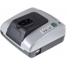 Powery Batteri-Lader med USB til Bosch GST 18V