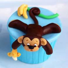 Katy Sue Fondantform til abe / Mould - Monkey