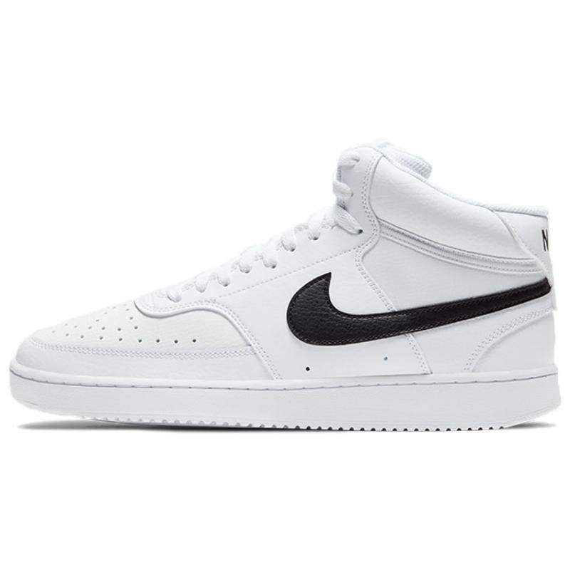 Nike Court Vision Mid Vit Svart CD5466-101 39
