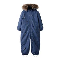 NAME IT Flyverdragt Snow10 Vintage Indigo Work