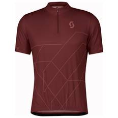 Scott Shirt Mens RC Team 20 Short Sleeve, Wood Red, cykeltröja