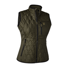 Outdoor vest dame | Lady Mossdale quiltet vest - Deerhunter - Forest Green