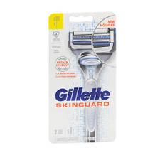 Gillette, Skinguard Men's Razor Handle + 2 Blade Refills, 2.6 Oz