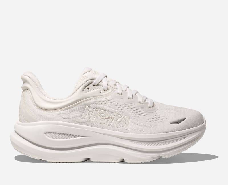 HOKA Bondi 9 Schuhe für Damen in White Größe 43 1/3 | Straße