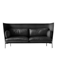 &Tradition - Cloud LN7, Warm Black Leather cat.2, Noble Black - Soffor - Luca Nichetto