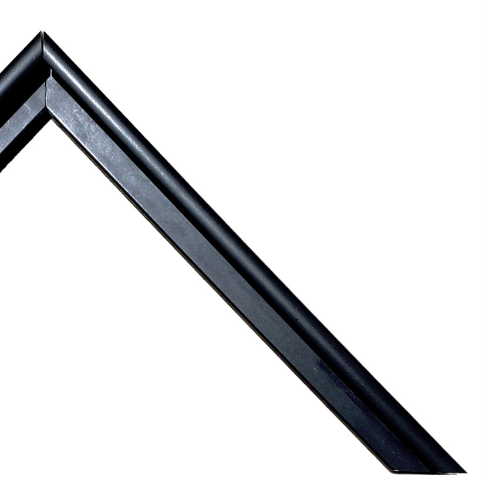 Aluramme - Sort 40x60 cm.
