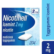 Nicotinell Tyggegummi, Icemint 2 mg. - 204 stk.