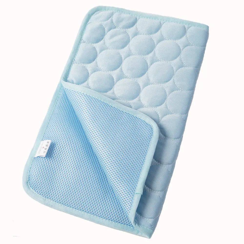 Pet Cooling Mat - Light Blue / XL 100X70cm (XL 100X70cm)