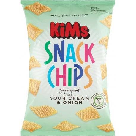 Kims Snack Chips SC & O 145 gr