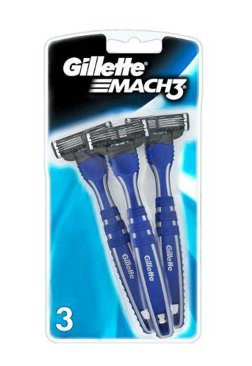 Gillette Mach3 Disposable Razors 3 st