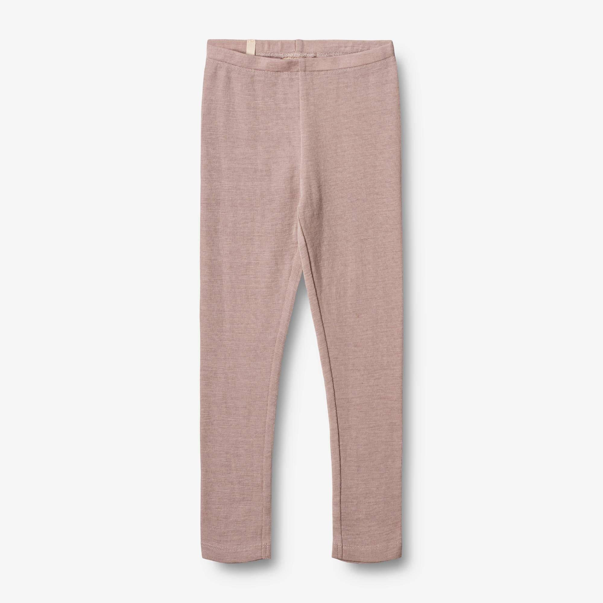 WHEAT® - Uld Leggings - dark powder - Str 122.