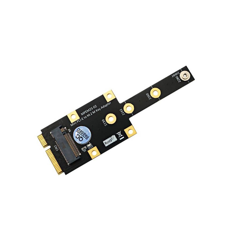 PCI-E to M.2 M Key Adapter PCIExpress to NVME SSD Converter Riser Board Expansion Card for 2230 2242 2260 2280