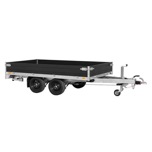 Saris Platformtrailer - PL 306 184 2700 2 - 2.700 kg - Black Edition.
