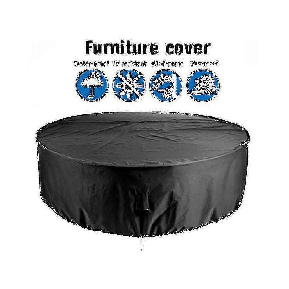 (227*100cm) Waterproof Outdoor Round Table Cover - Patio Furniture Covers