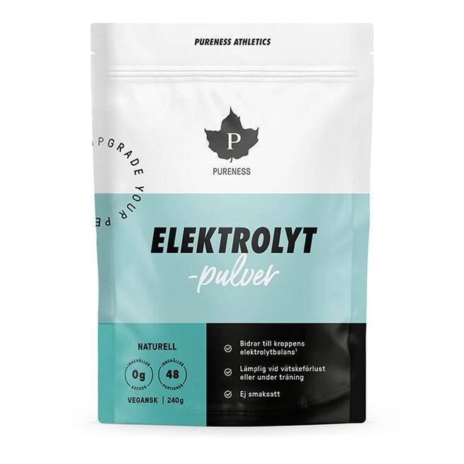 Elektrolytpulver 240 g Naturell Pureness