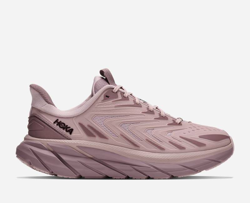 HOKA Clifton UTL Schuhe für Damen in Pink Opal/Deep Mauve Größe 37 1/3 | Lifestyle