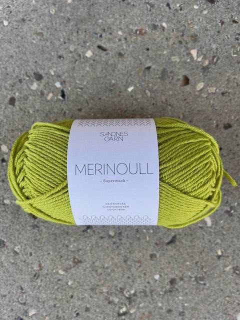Sandnes - Merinoull / Klompelompe Merinoull - *9825 - Sunny Lime