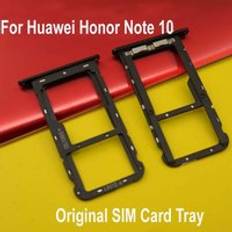 Original simkortl&#xE4;sare sd kortplats port adapter sockh&#xE5;llare f&#xF6;r huawei honor note 10 note 10 rvl -al09 telefon flex kabel delar - Svart