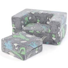Modulär barnsoffa – Glow-in-the-Dark leksoffa, 71x53x34,5 cm