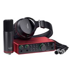Focusrite Scarlett 2i2 4th Gen Audio Interface - Podcast/Studio kit