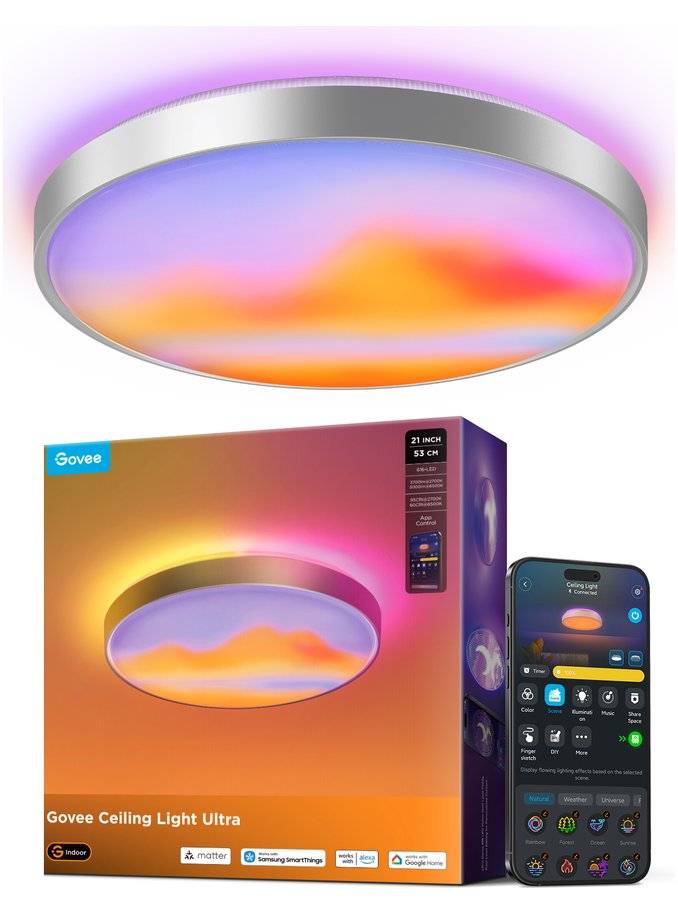 Govee - 53cm Smart Ceiling Light Ultra