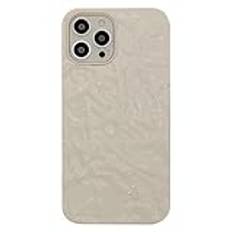 Fashion Cream White Folds Stötsäkert telefonfodral för iPhone 13 11 12 14 15 Pro Max XS XR X 7 8 Plus 3D Soft Silikon Söt skal, Krämvit, För iPone 15 Plus