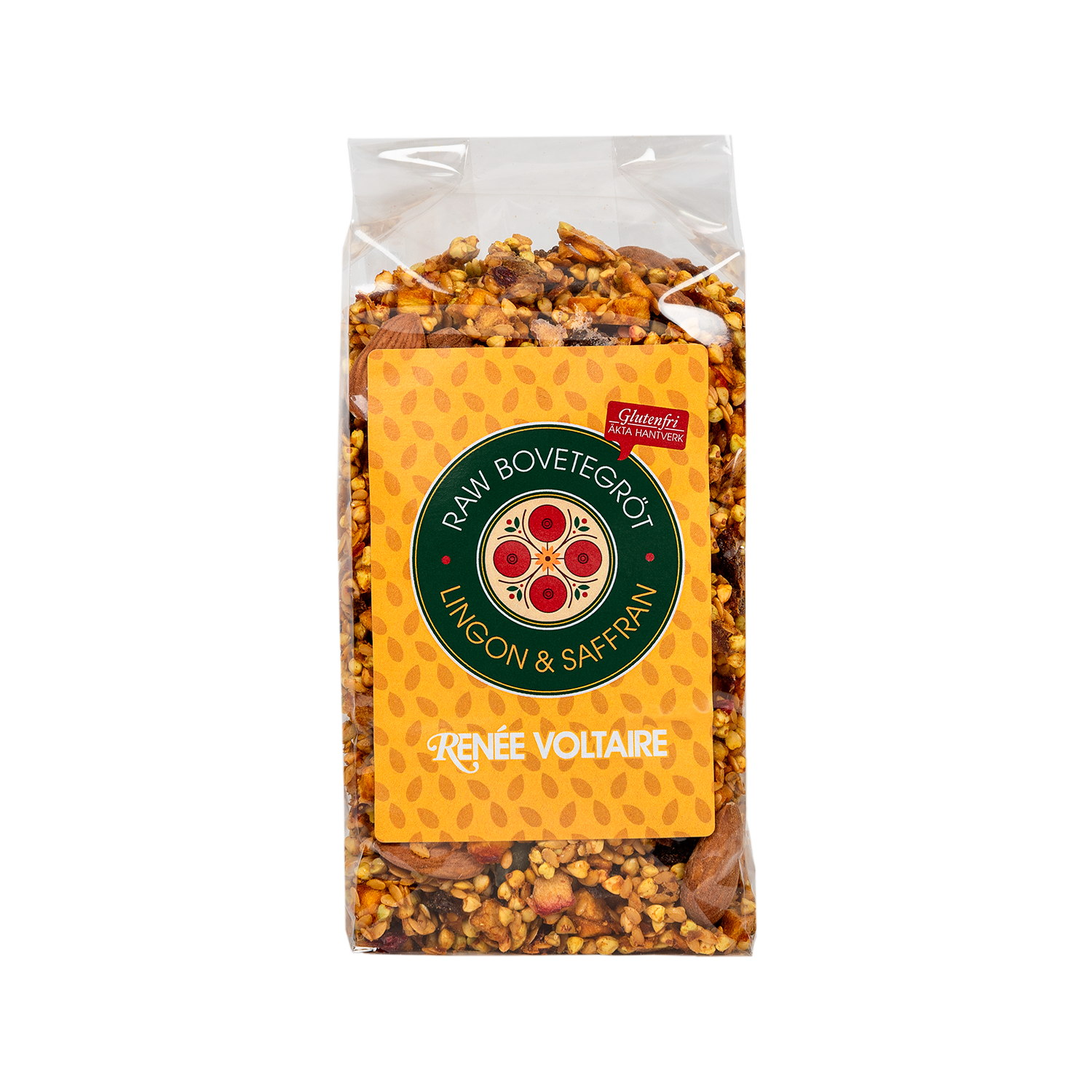 Raw Bovetegröt – Lingon & Saffran