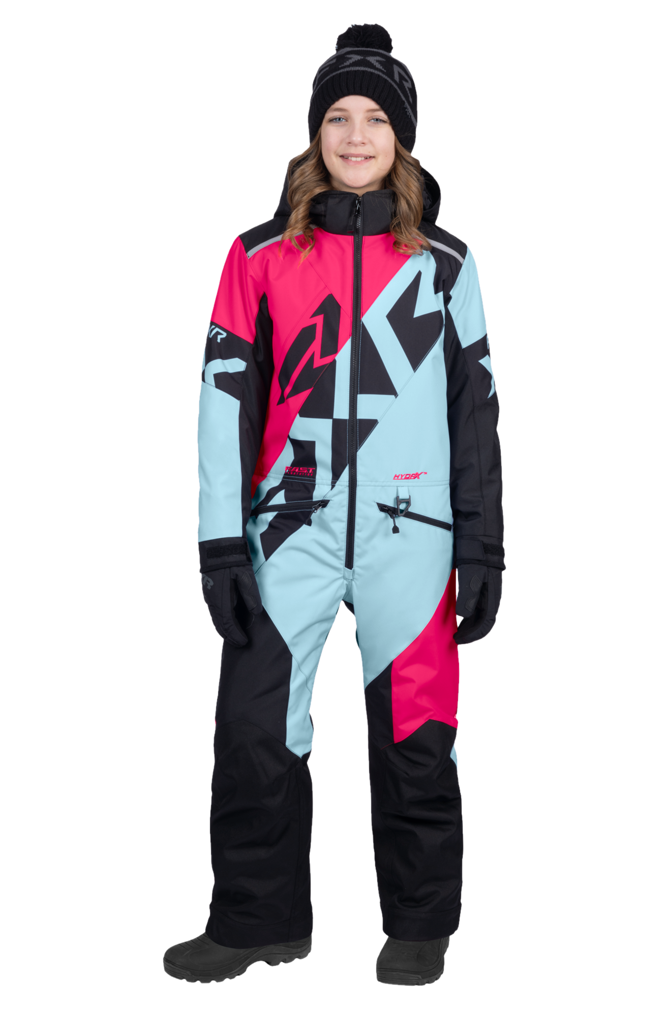 Heldragt FXR Cold Cross CX 26 Junior Maui Blå/Razz12 - Razz - 12