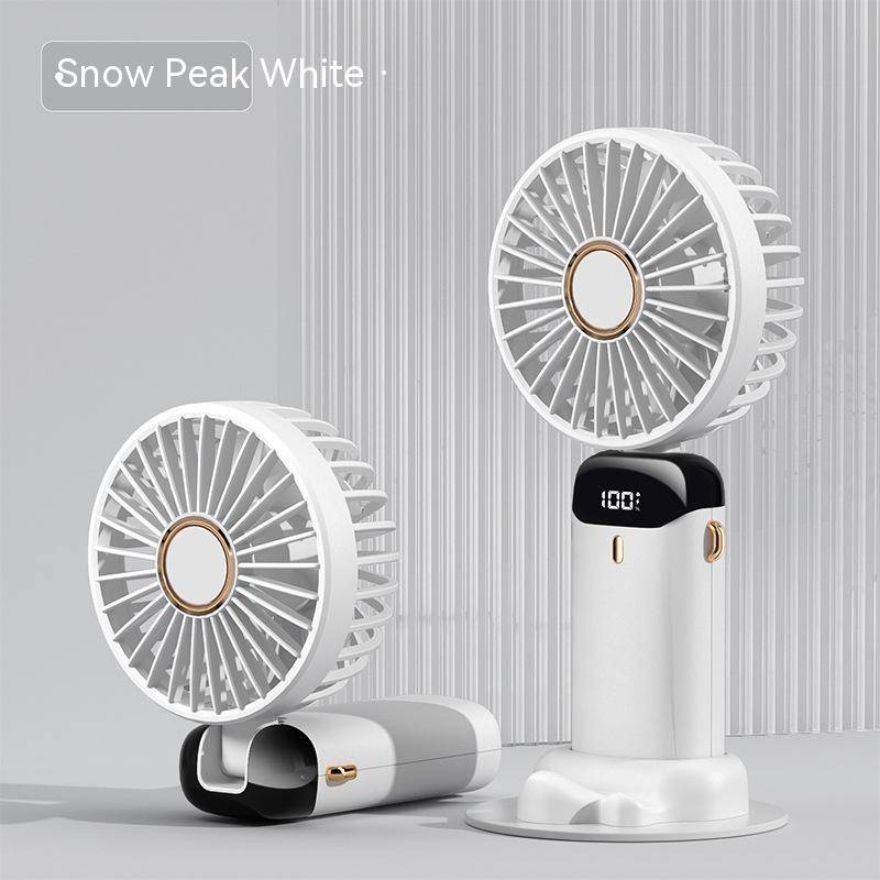 Hand Neck Portable Mini Fan with Folding and Colllapsible Function for Students or Commuters On The Office Desk
