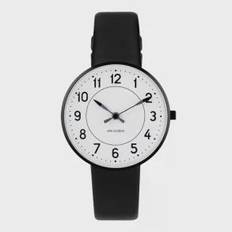 Arne Jacobsen Station unisex armbåndsur 34 mm