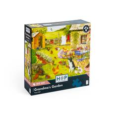 Grandma's Garden 500 XL brikker puslespil fra House of Puzzles