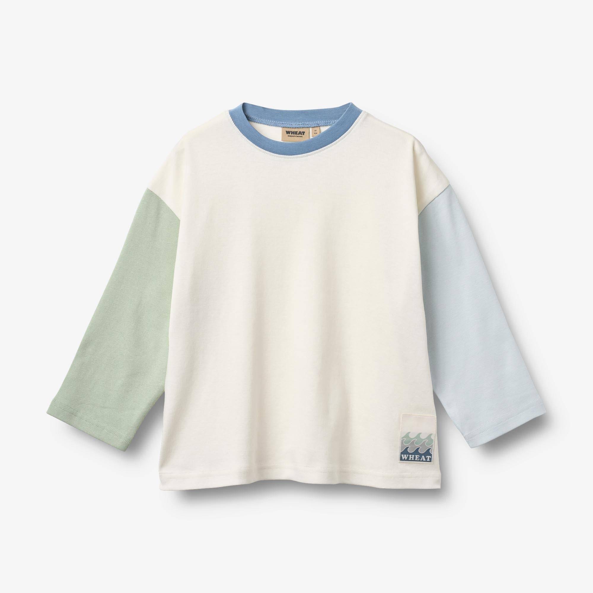 WHEAT® - Langærmet T-shirt Axe - ivory - Str 116.