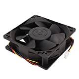 PC Fans , 6000rpm 12V 2 . 7A 12cm Cooling Fan 4 Pin 120x120x38mm for Office