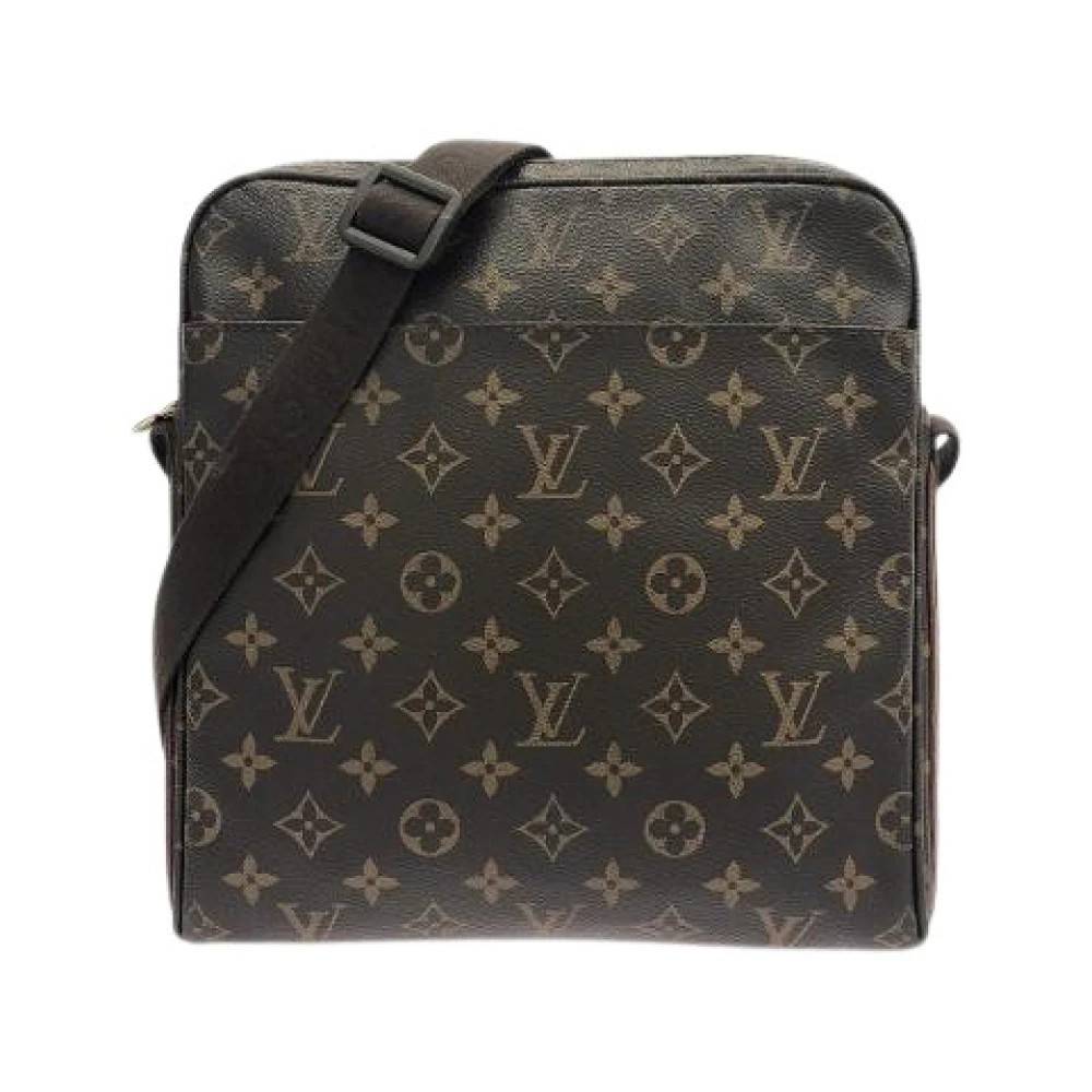 Louis Vuitton Vintage Pre-owned Monogram Skuldertaske - Vintage - Dame - Brun - ONE SIZE - Uld