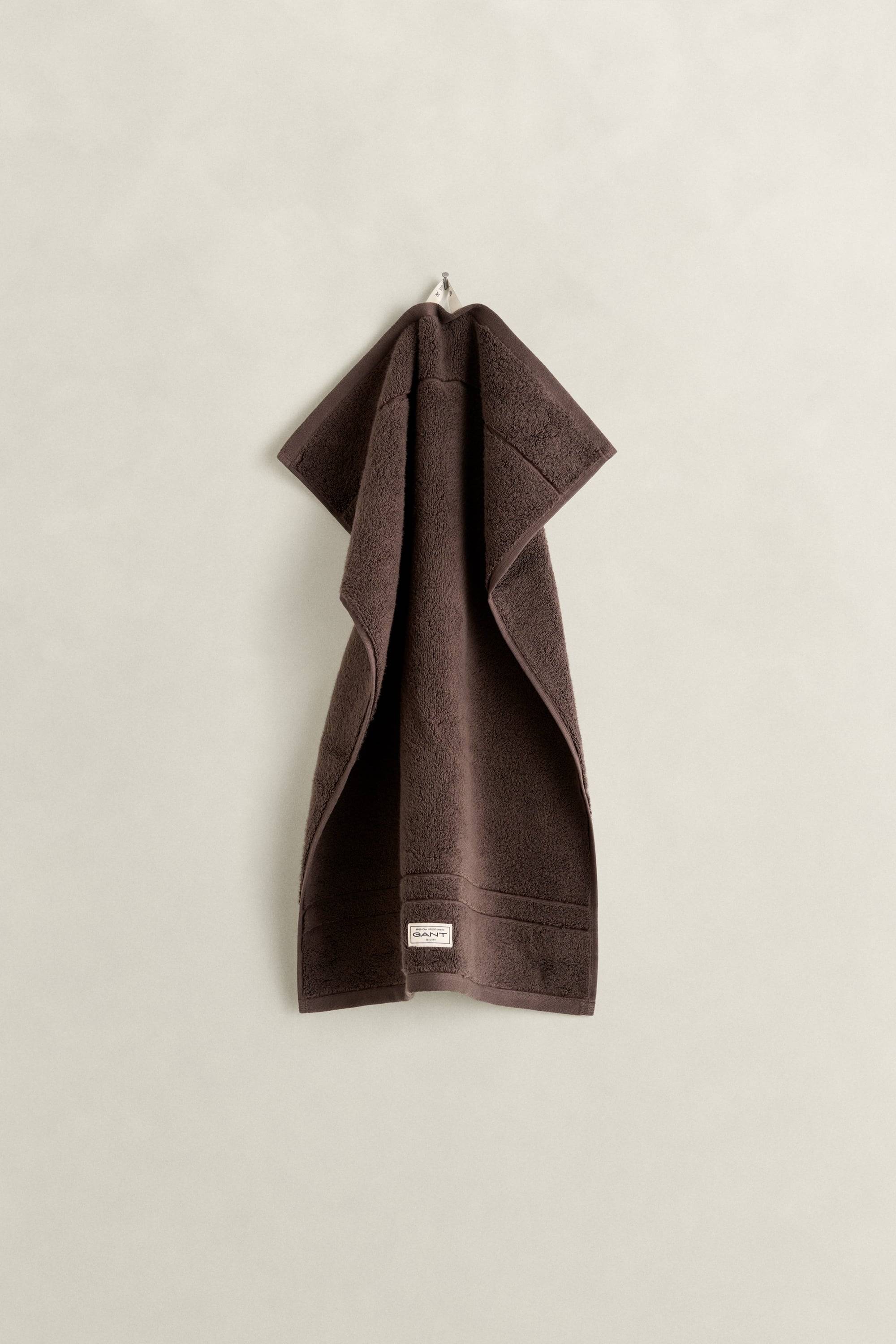 GANT Heminredning Premium handduk 50 x 70 (50x70) DEEP Brun