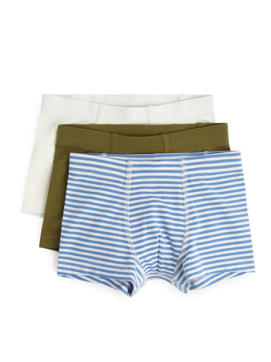 ARKET Trunks, 3-pack -Blå, 98/104