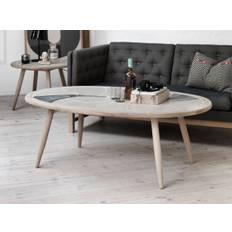 Haslev Kakkel 3461 sofabord (138 x 88 cm) (lakeret bøg - massiv)