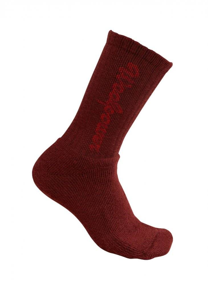 Woolpower Kids Socks 400 - Rust Red