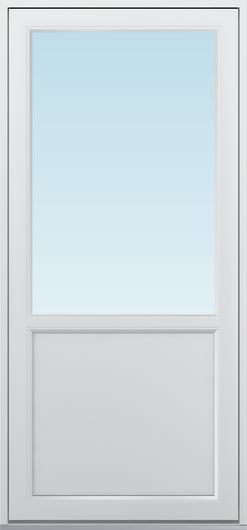 Svenska Fönster SF altandörr utåtgående 880x1880/1180mm höger, insida trä utsida aluminium, 3-glas, linjerar öppningsbart (9x19)
