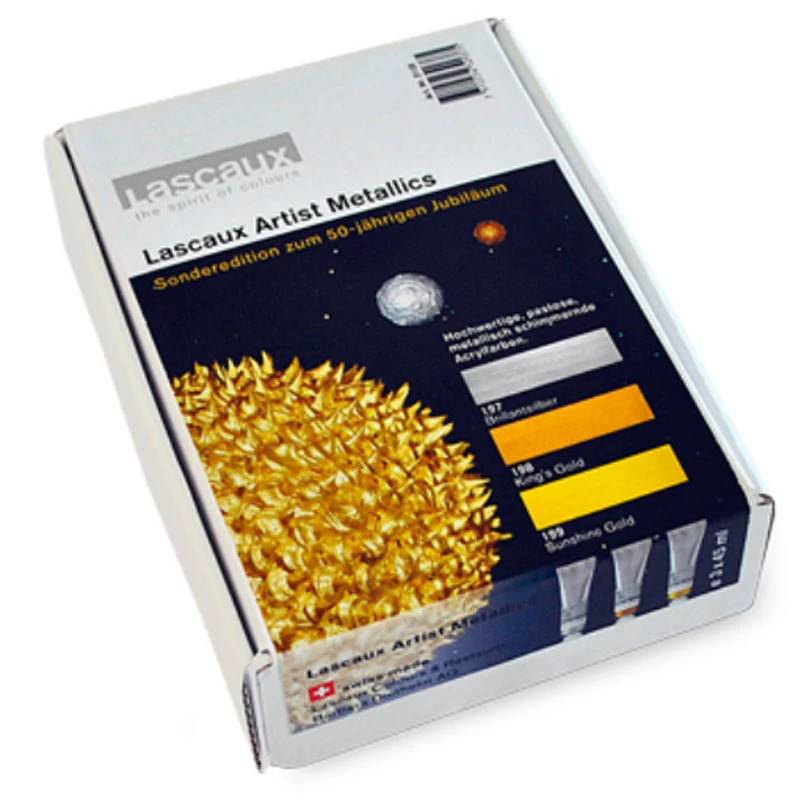 Lascaux Artist Metallics set 3x45ml