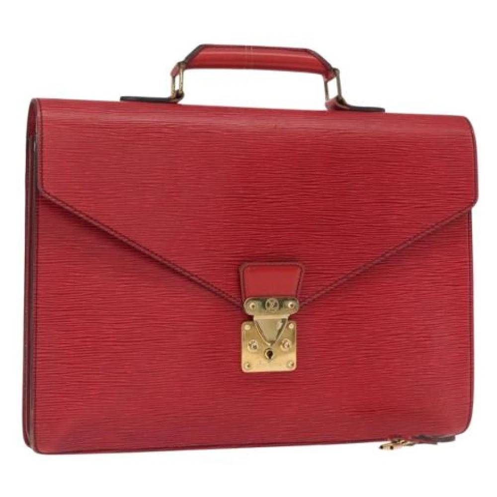 Louis Vuitton Vintage Pre-owned Håndtaske - Vintage - Dame - Rød - ONE SIZE - Læder