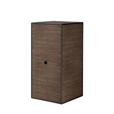 Audo Frame 70 med dörr Smoked Oak