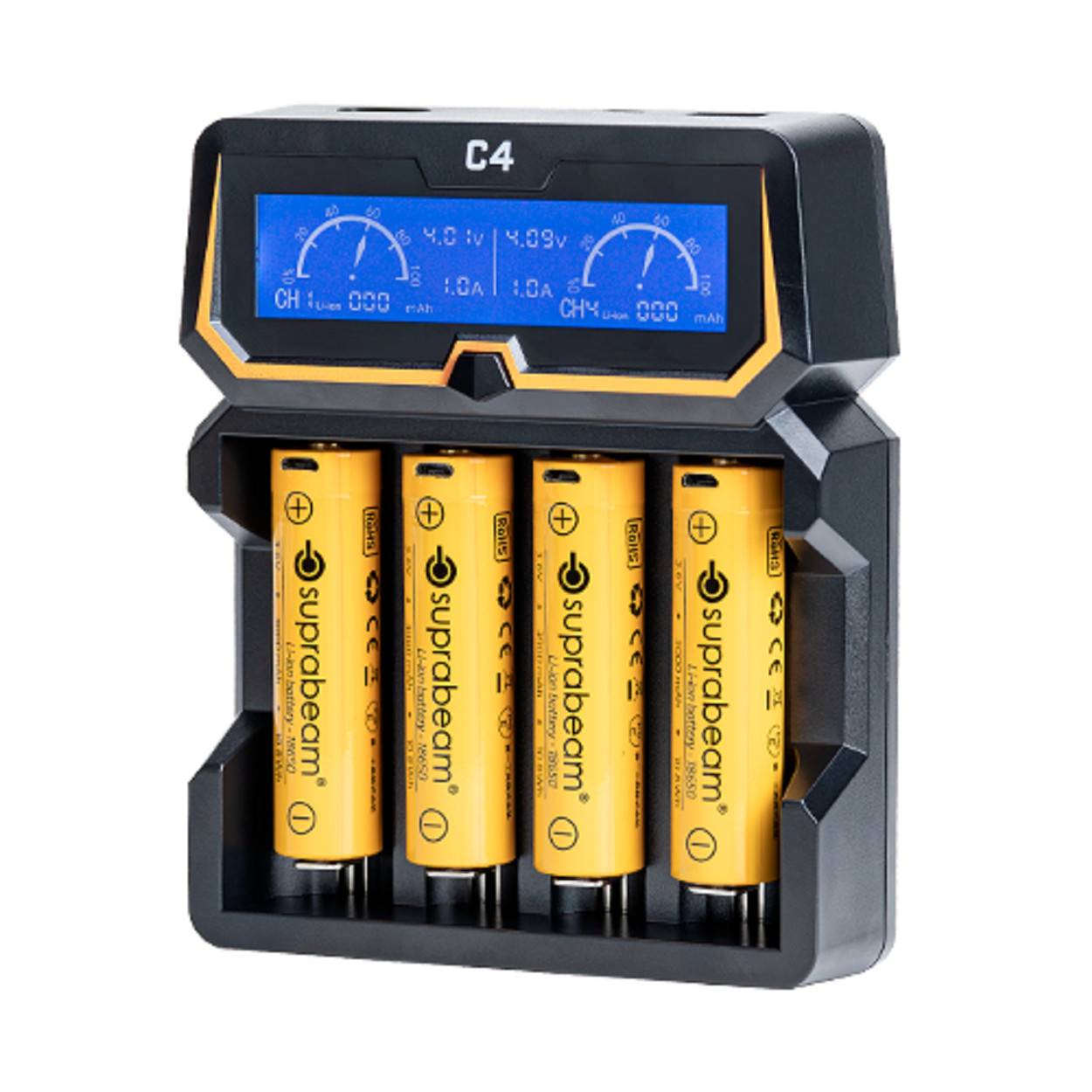 Tillbehör batteriladdare Suprabeam C4 Multi Charger