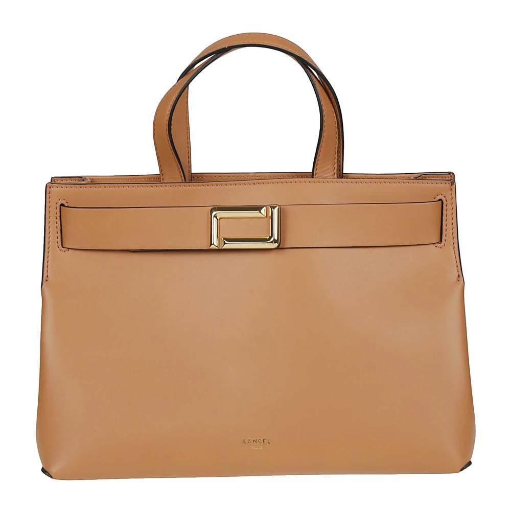 Lancel Angele Medium Tote Bag - Tasker - Dame - Beige - ONE SIZE -