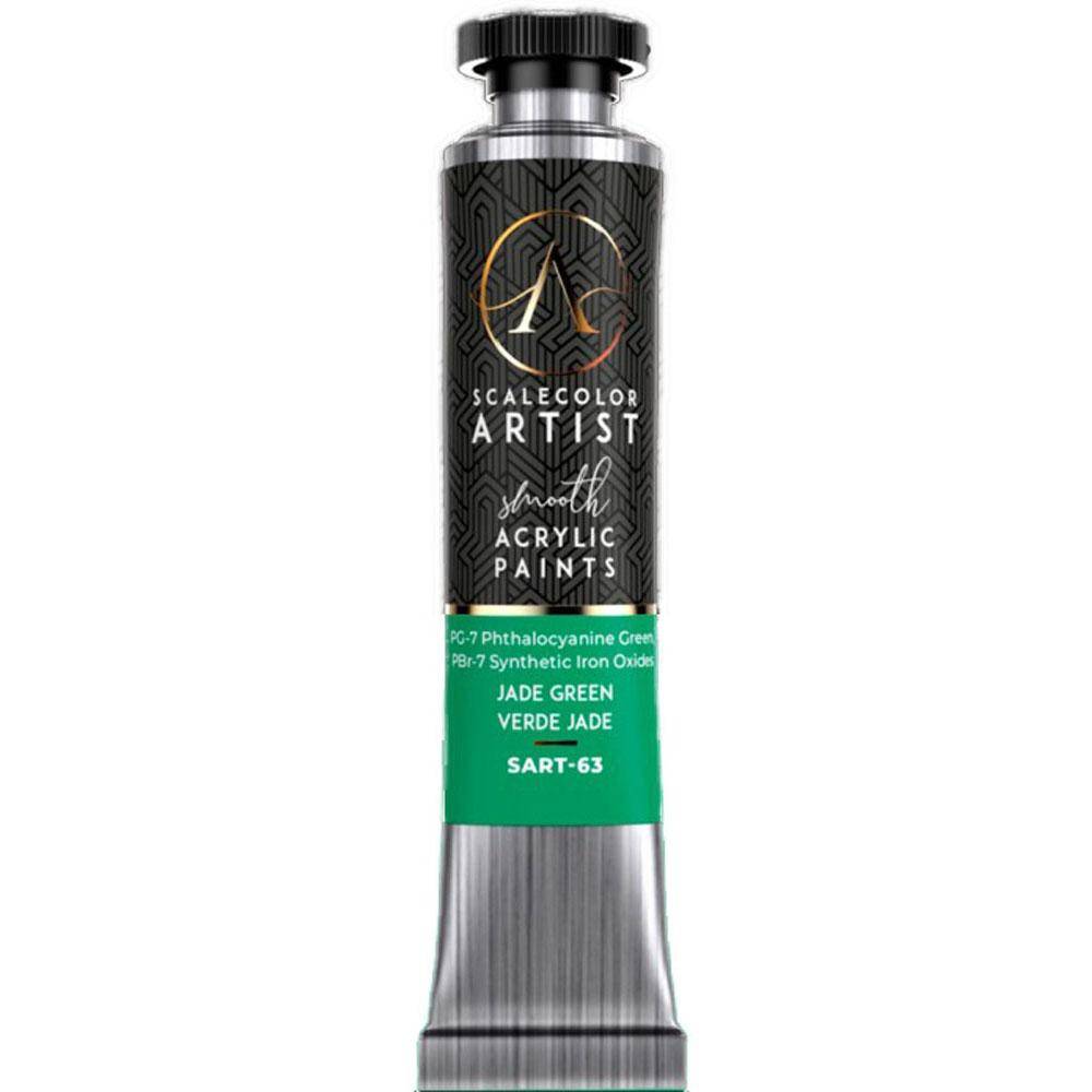 Scale 75 Scalecolor Konstnärsfärg 20 ml (Grön) (Jade)