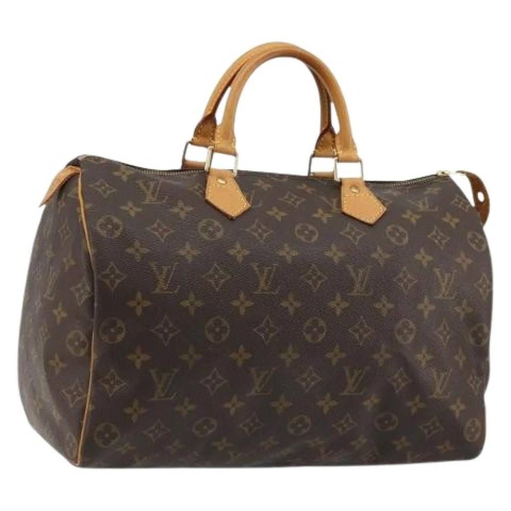 Louis Vuitton Vintage Pre-owned Vintage Monogram Håndtaske - Vintage - Dame - Brun - ONE SIZE - Læder
